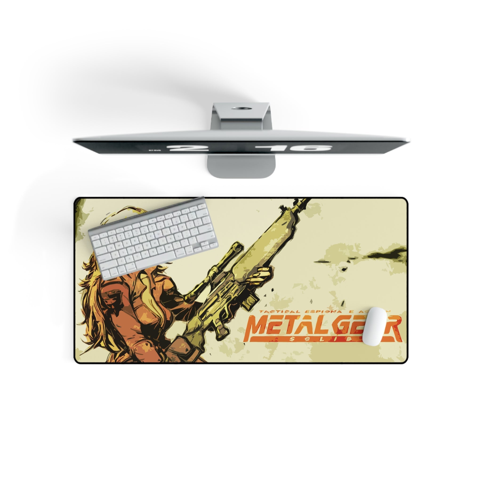 metal gear solid mouse pad Metal Gear Solid Mouse Pad (Desk Mat) <!-- – Anime Desk Mat -->