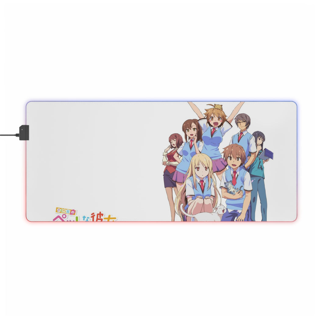 Sakurasou No Pet Na Kanojo RGB LED Mouse Pad (Desk Mat)