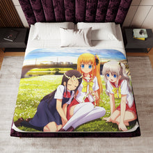 Load image into Gallery viewer, Charlotte (Anime) Main Girls Sherpa Blanket
