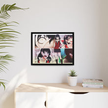 Load image into Gallery viewer, Anime Kakegurui Canvas Framed Art Print
