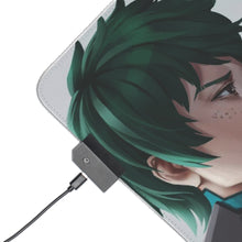 Load image into Gallery viewer, My Hero Academia Izuku Midoriya, Katsuki Bakugou RGB LED Mouse Pad (Desk Mat)
