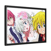 Load image into Gallery viewer, The Seven Deadly Sins Canvas Framed Art Print

