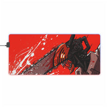 Load image into Gallery viewer, Anime Chainsaw Man RGB LED Mouse Pad (Desk Mat)
