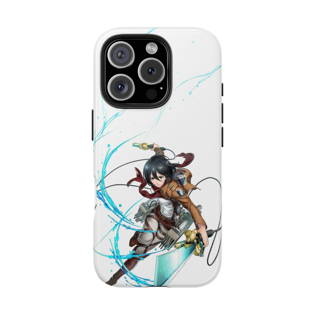 Mikasa Ackerman iPhone Cases
