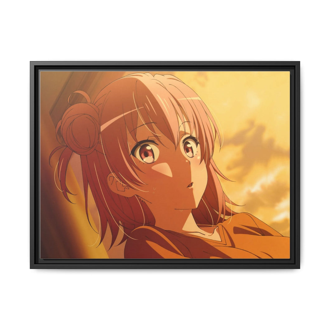 My Teen Romantic Comedy SNAFU Yui Yuigahama Canvas Framed Art Print