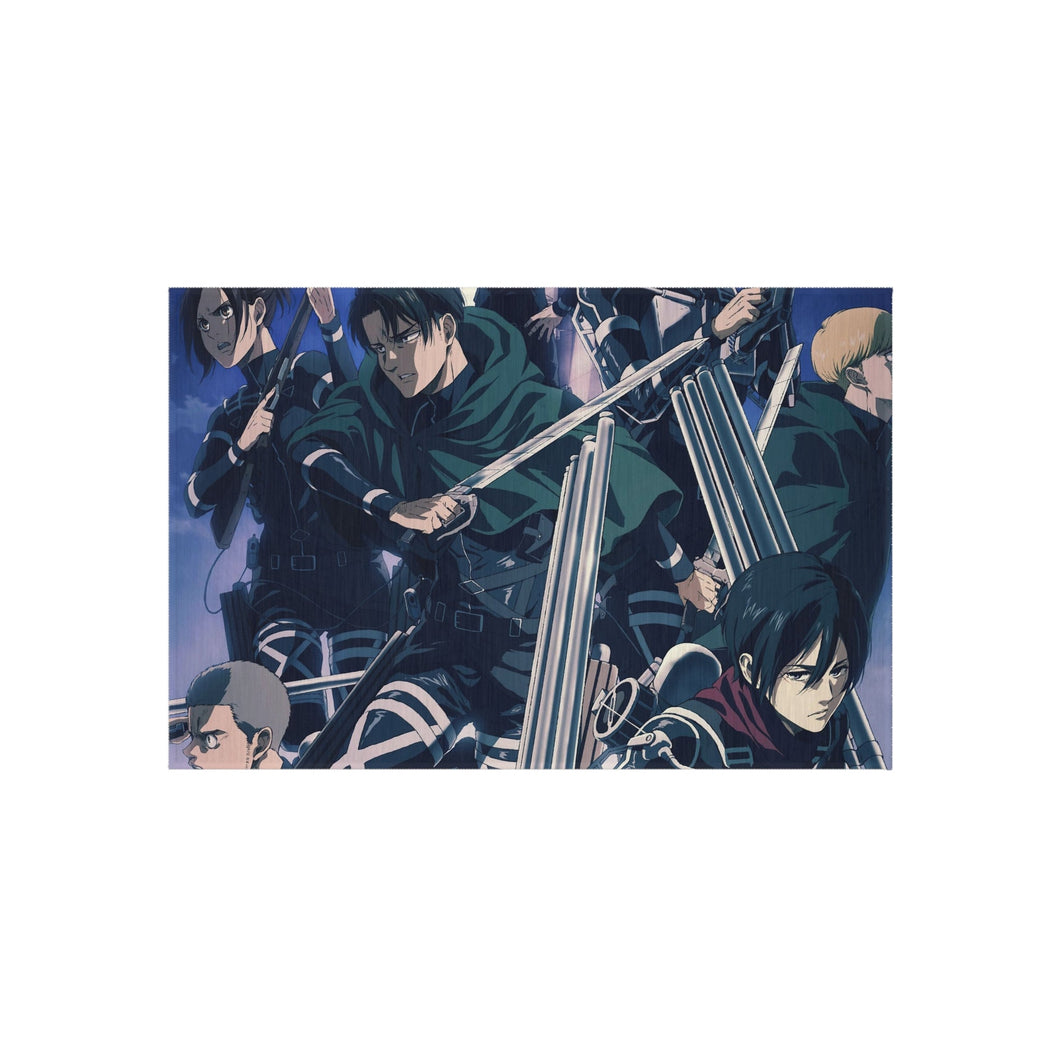 Anime Attack On Titan Rug