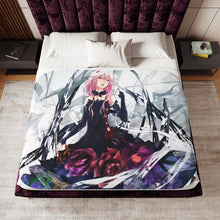 Load image into Gallery viewer, Anime Guilty Crown Sherpa Blanket
