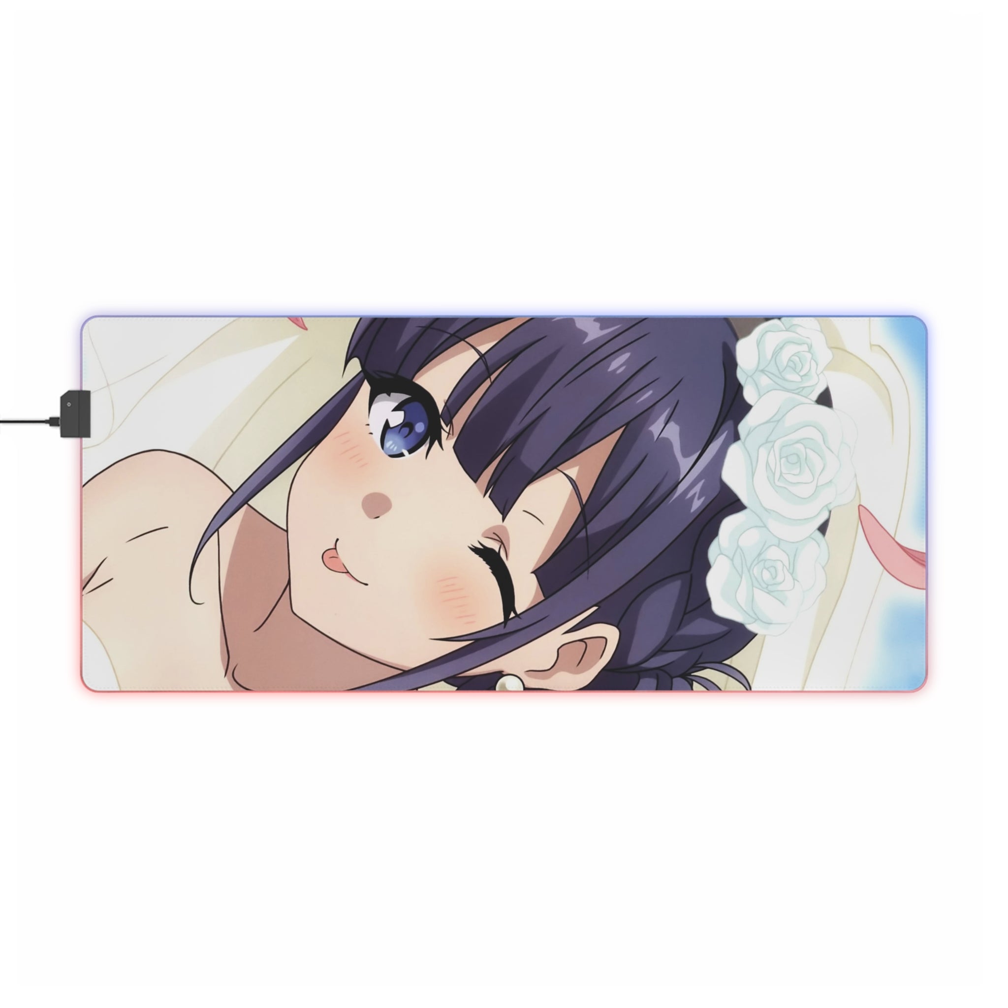 Rascal Does Not Dream of Bunny Girl Senpai RGB LED Mouse Pad (Desk Mat