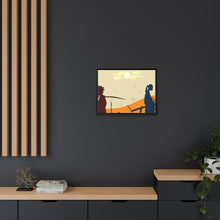 Load image into Gallery viewer, Anime Samurai Champloo Canvas Framed Art Print
