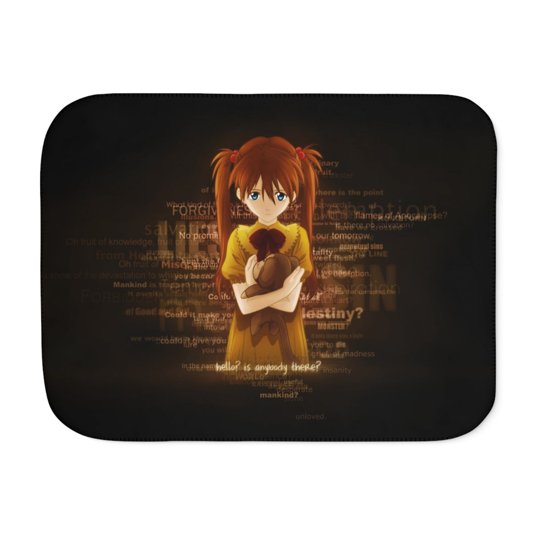 Anime Neon Genesis Evangelion Sherpa Blanket