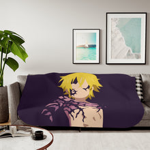 Load image into Gallery viewer, The Seven Deadly Sins Meliodas Sherpa Blanket
