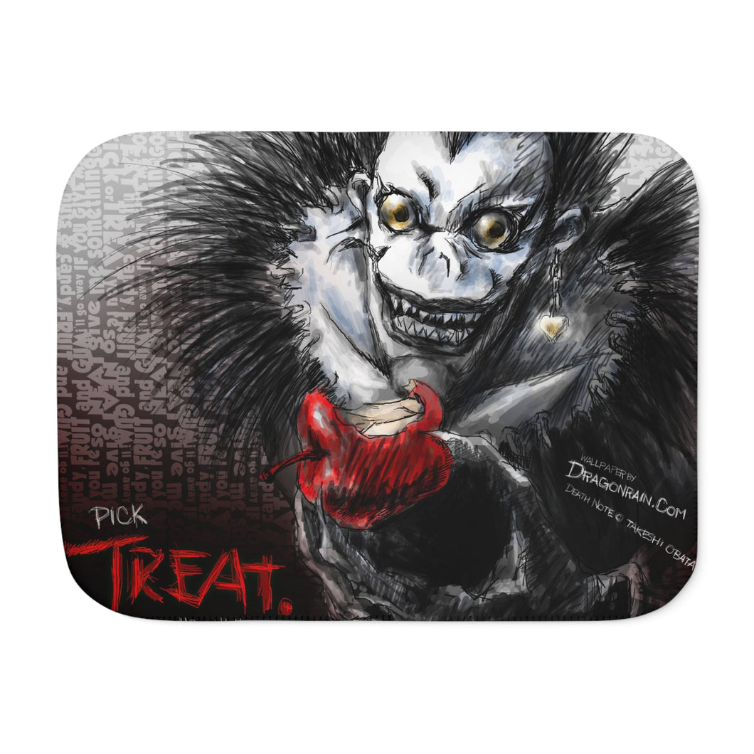 Death Note Sherpa Blanket