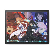Anime Sword Art Onliner Canvas Framed Art Print