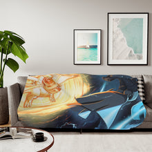 Load image into Gallery viewer, Reshiram Vs Zekrom Sherpa Blanket
