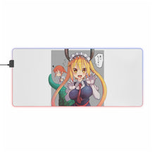 Load image into Gallery viewer, Miss Kobayashi's Dragon Maid Kobayashi, Kobayashi-san Chi No Maid Dragon, Miss Kobayashi S Dragon Maid, Tohru RGB LED Mouse Pad (Desk Mat)
