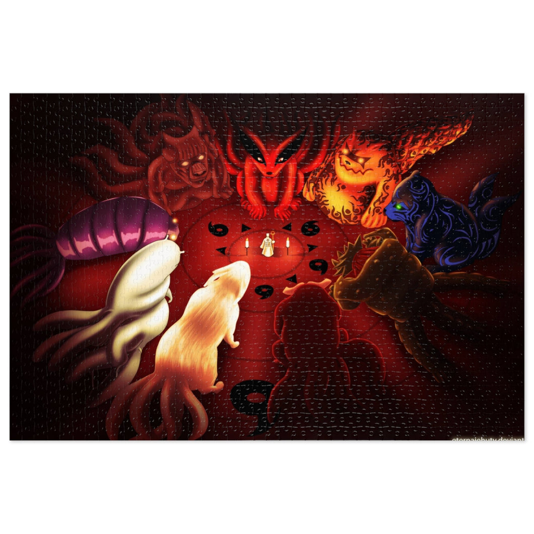 Sage of Six Paths and Bijuu Jigsaw Puzzle