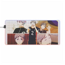 Load image into Gallery viewer, Haikyu!! RGB LED Mouse Pad (Desk Mat)
