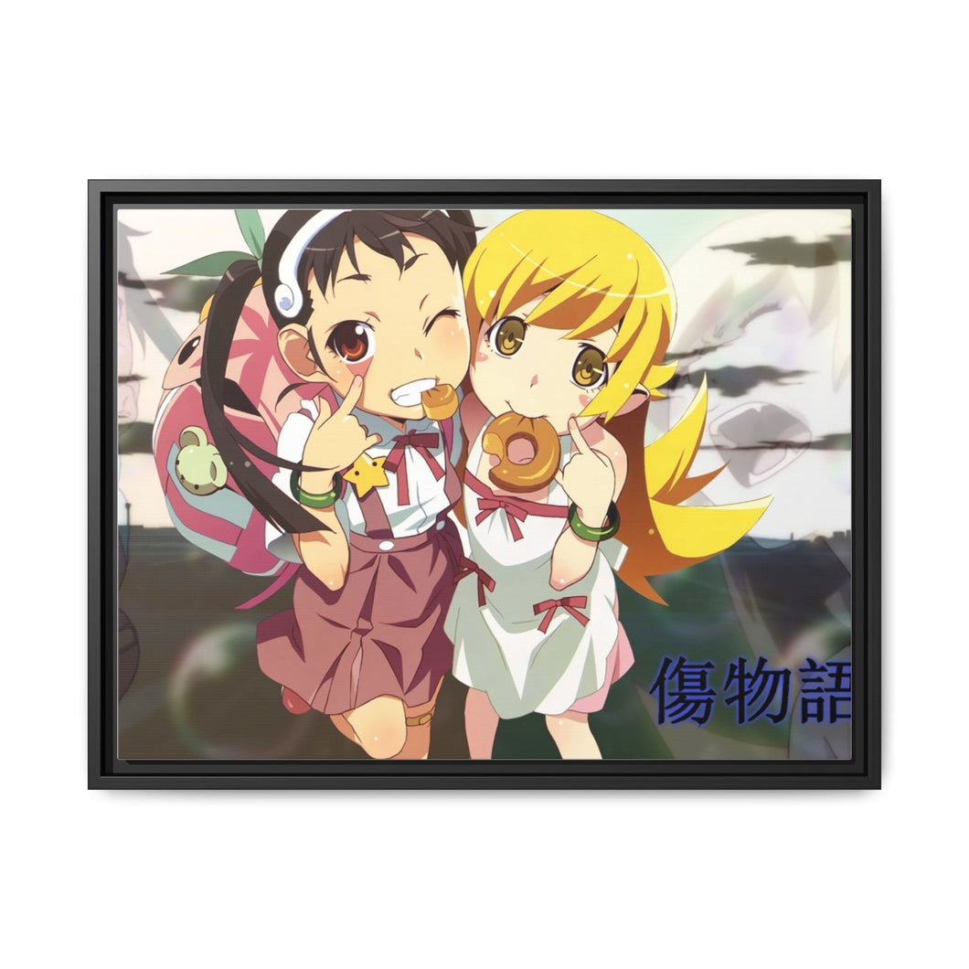 Anime Monogatari (Series) Canvas Framed Art Print