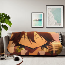 Load image into Gallery viewer, Rampo Edogawa Sherpa Blanket
