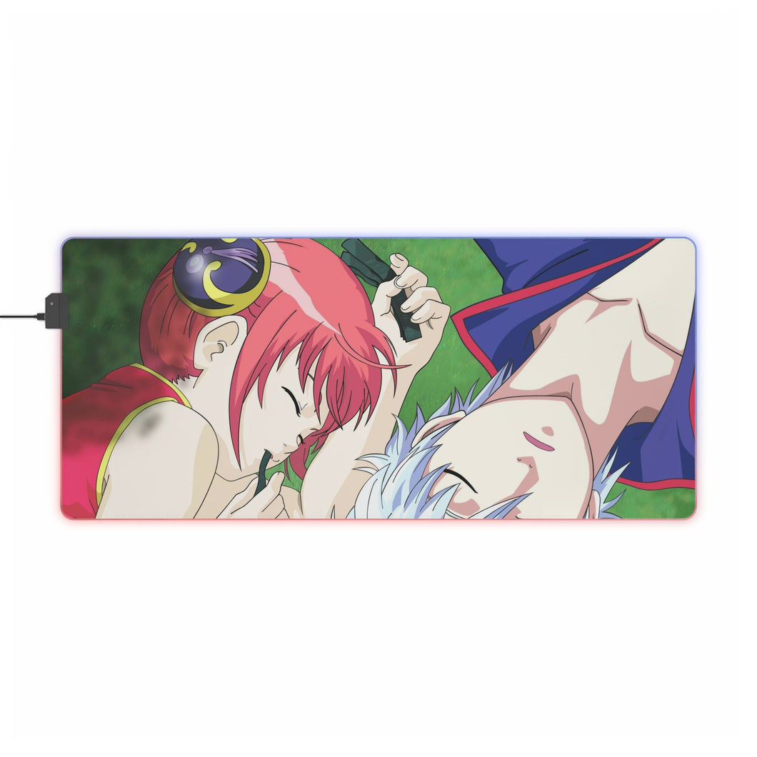 Gintama Gintoki Sakata, Kagura RGB LED Mouse Pad (Desk Mat)
