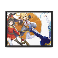 KonoSuba - God’s Blessing On This Wonderful World!! Canvas Framed Art Print