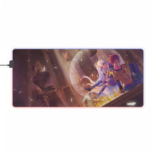 Load image into Gallery viewer, Sora and Shiro RGB LED Mouse Pad (Desk Mat)
