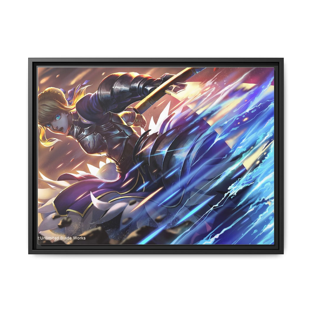Anime Fate/Stay Night Canvas Framed Art Print