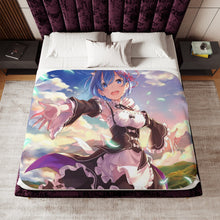 Load image into Gallery viewer, Anime Re:ZERO -Starting Life in Another World- Sherpa Blanket
