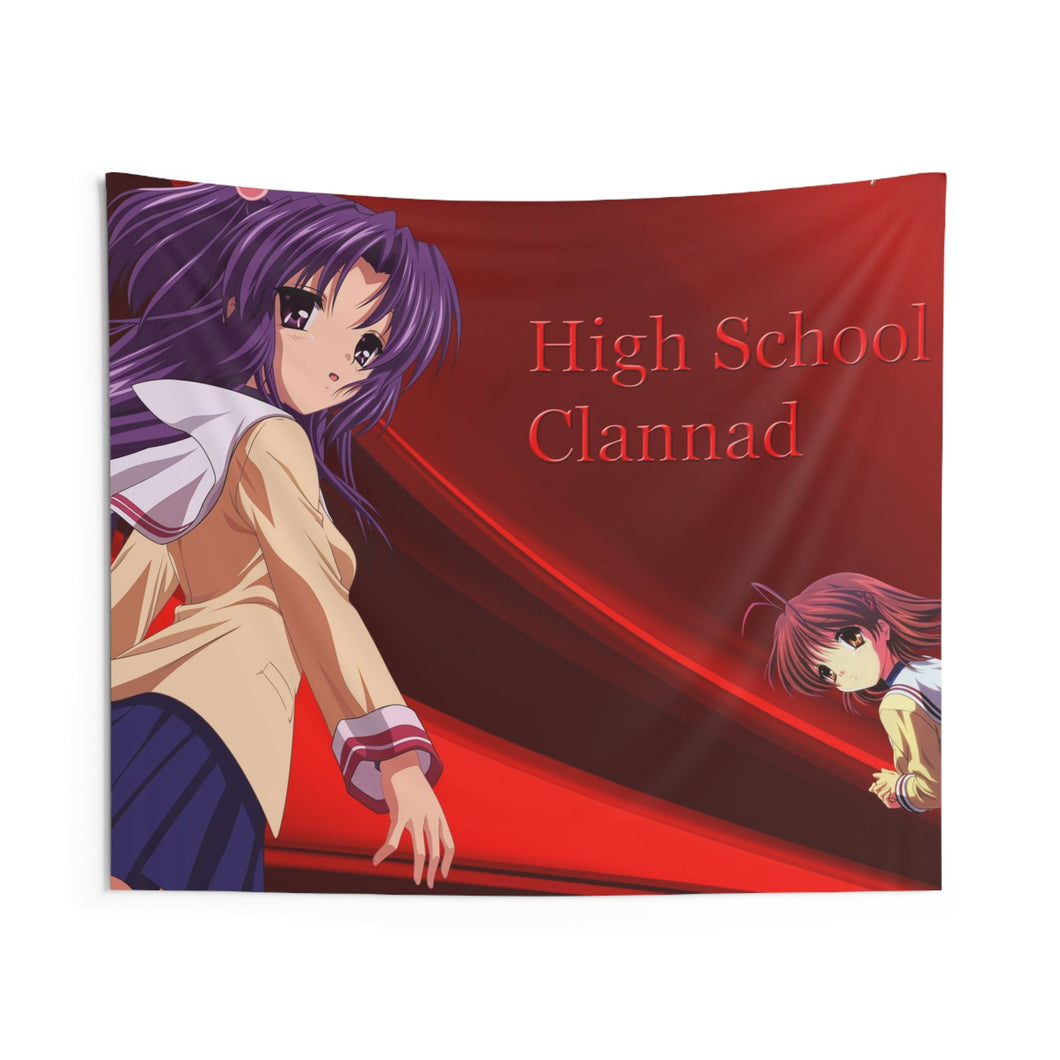 Clannad Nagisa Furukawa, Kotomi Ichinose Indoor Wall Tapestry