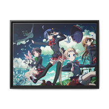 Load image into Gallery viewer, Love, Chunibyo &amp; Other Delusions Rikka Takanashi, Sanae Dekomori, Shinka Nibutani, Kumin Tsuyuri Canvas Framed Art Print
