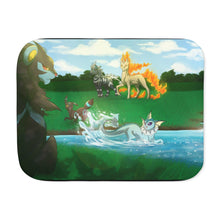 Load image into Gallery viewer, Pokemon team Sherpa Blanket
