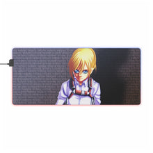 Load image into Gallery viewer, Anime Attack On Titan RGB LED Mouse Pad (Desk Mat)
