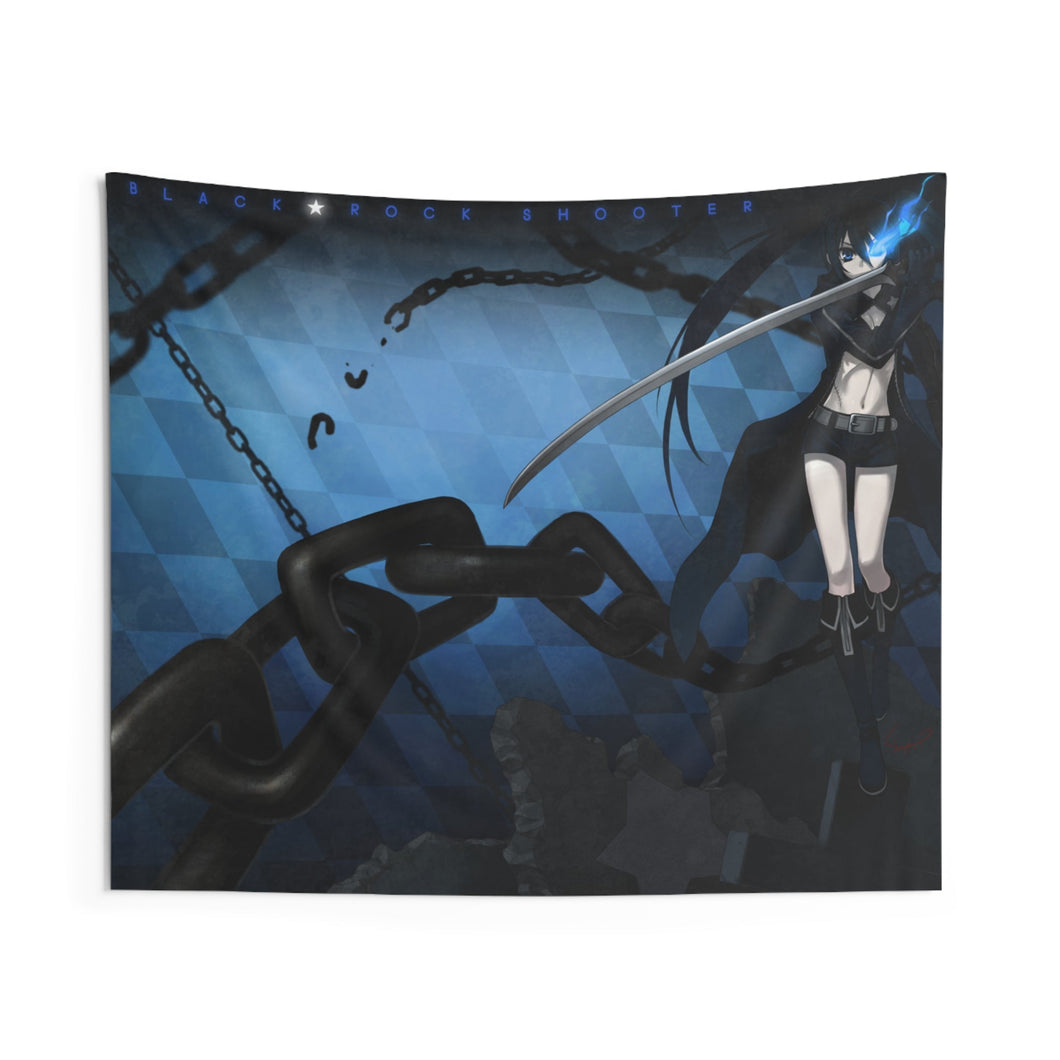 Black Rock Shooter Indoor Wall Tapestry
