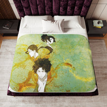Load image into Gallery viewer, Anime Samurai Champloo Sherpa Blanket

