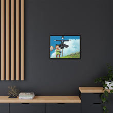 Load image into Gallery viewer, Anime Howl&#39;s Moving Castle Canvas Framed Art Print
