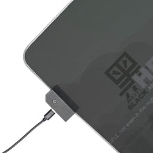 Load image into Gallery viewer, Hei - Darker than Black RGB LED Mouse Pad (Desk Mat)
