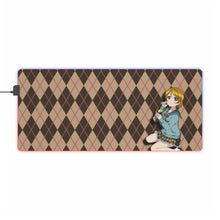 Load image into Gallery viewer, Love Live! Hanayo Koizumi RGB LED Mouse Pad (Desk Mat)
