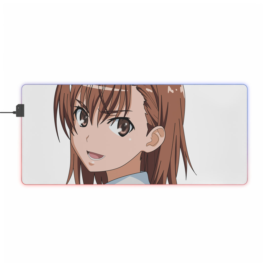 A Certain Scientific Railgun RGB LED Mouse Pad (Desk Mat)