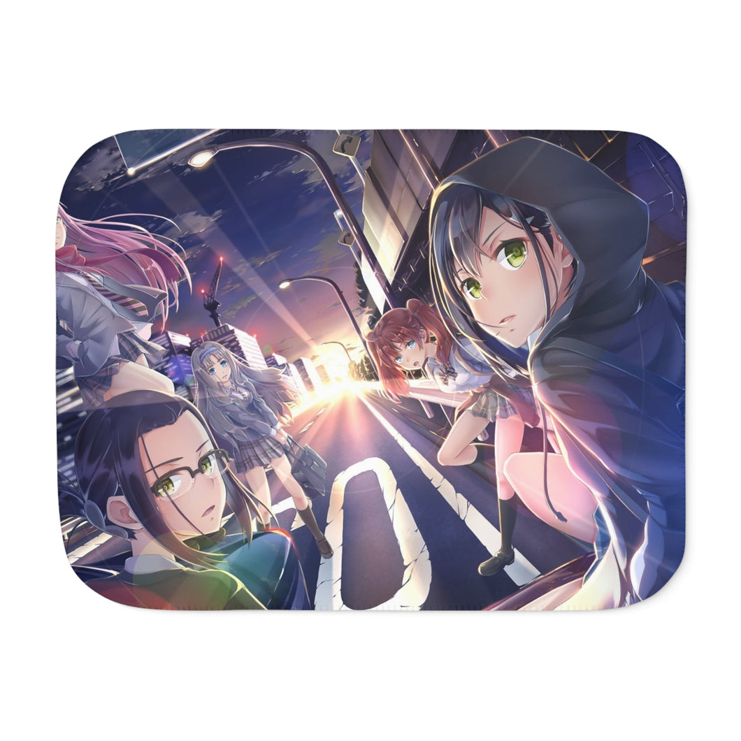 Darling in the FranXX Sherpa Blanket