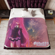 Load image into Gallery viewer, Anime Seraph of the End Sherpa Blanket
