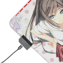 Load image into Gallery viewer, The "H.e.n.t.a.i" Prince and the Stony Cat. RGB LED Mouse Pad (Desk Mat)
