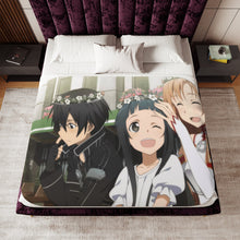 Load image into Gallery viewer, Anime Sword Art Online Sherpa Blanket
