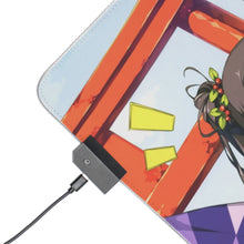 Load image into Gallery viewer, The "H.e.n.t.a.i" Prince and the Stony Cat. by RGB LED Mouse Pad (Desk Mat)
