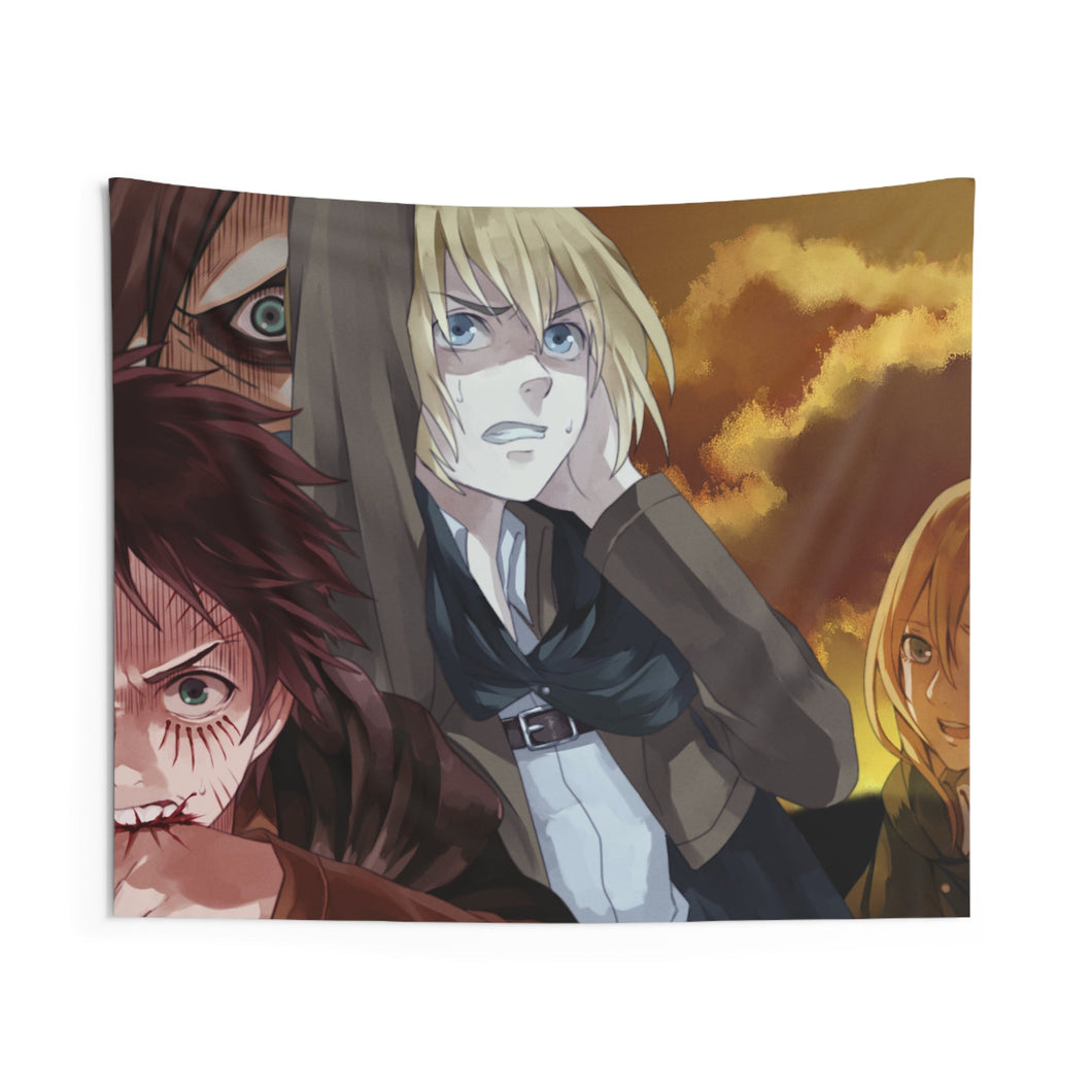 Anime Attack On Titan Indoor Wall Tapestry