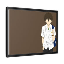 Load image into Gallery viewer, Hōtarō Oreki Minimalist Canvas Framed Art Print
