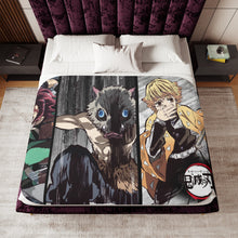 Load image into Gallery viewer, Demon Slayer: Kimetsu no Yaiba Sherpa Blanket
