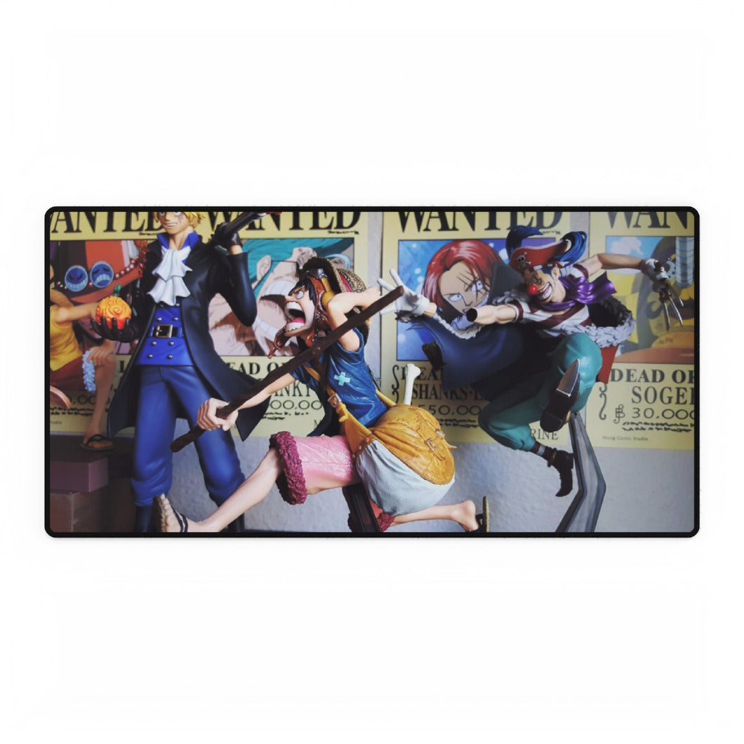 Luffy running from Buggy Mouse Pad (Desk Mat)