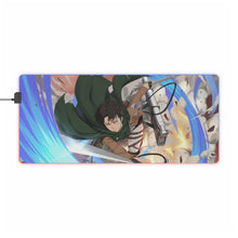 Load image into Gallery viewer, Levi Ackerman RGB LED Mouse Pad (Desk Mat)
