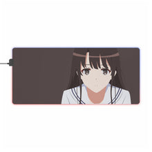 Load image into Gallery viewer, Saekano: How To Raise A Boring Girlfriend RGB LED Mouse Pad (Desk Mat)
