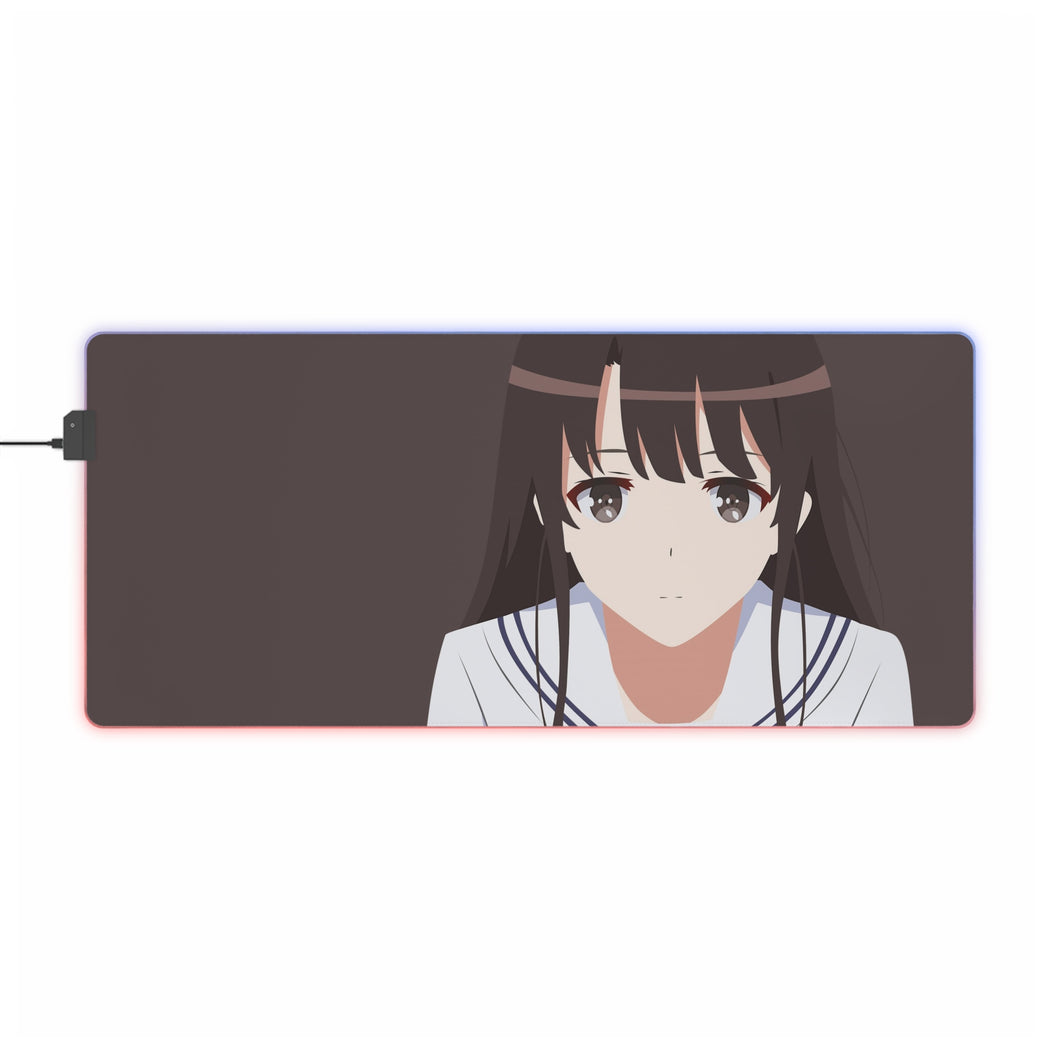 Saekano: How To Raise A Boring Girlfriend RGB LED Mouse Pad (Desk Mat)